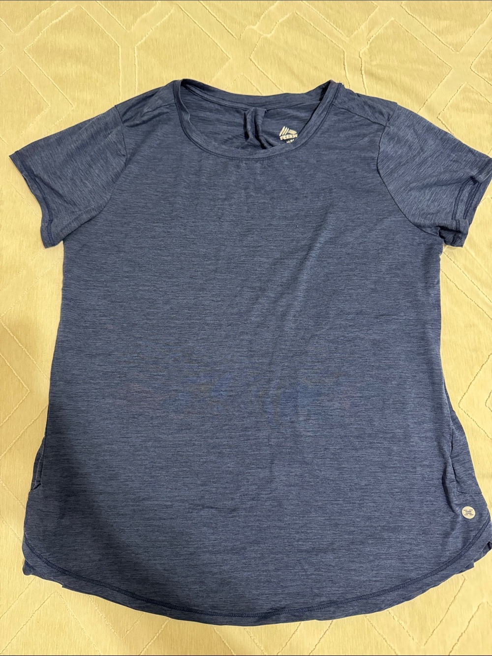 RBX Women's Short-Sleeve Crewneck Tee in Navy Heather